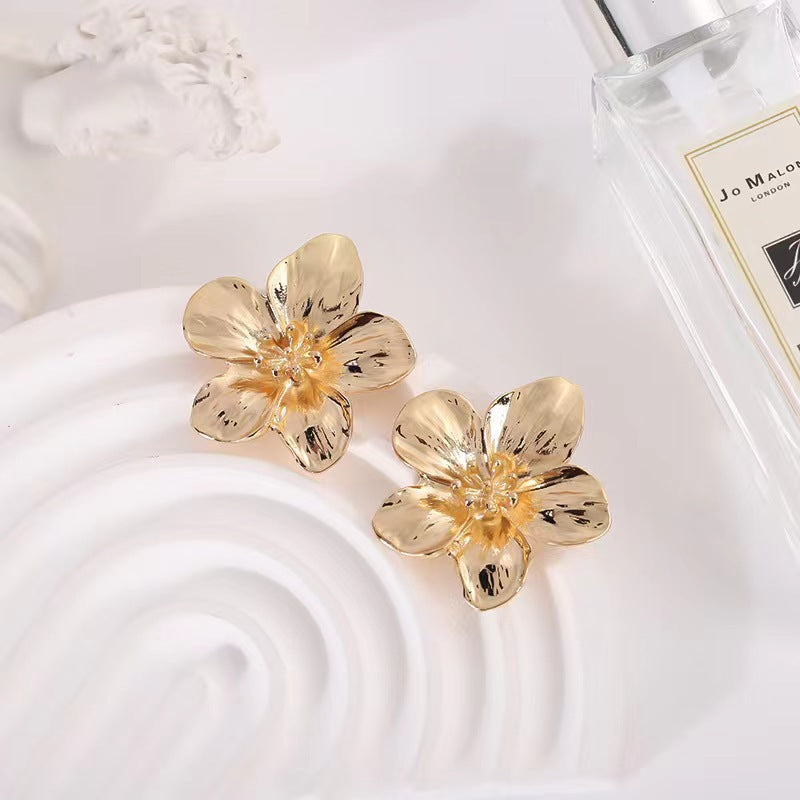 Geometric Petal Earrings