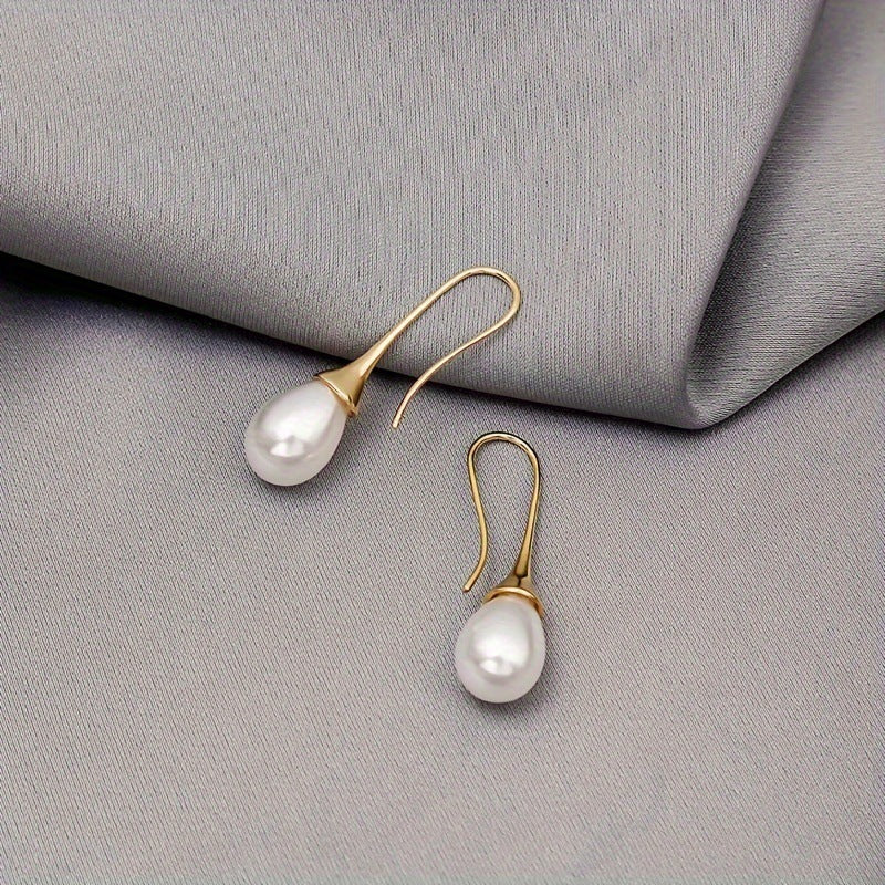 Vintage Pearl Drop Earrings