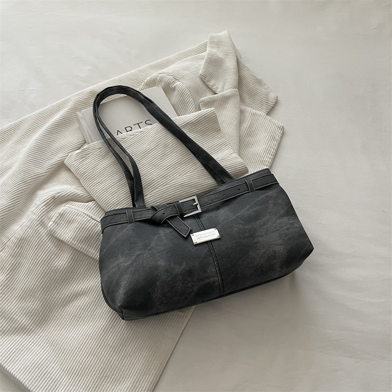 Nora Textured Shoulder Bag