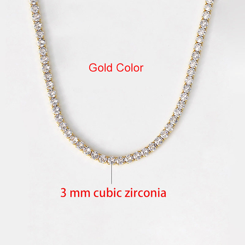 Sparkling Rhinestone Collar Necklace