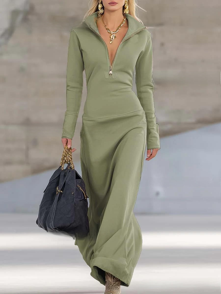 Harper Half-Zip Polo Dress