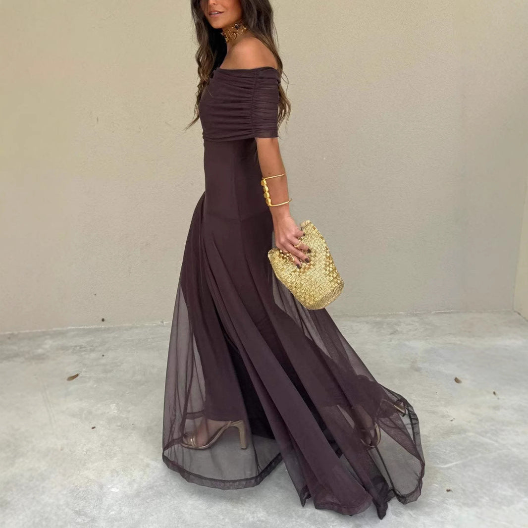 Siena Mesh Panel Dress