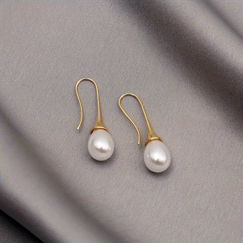 Vintage Pearl Drop Earrings