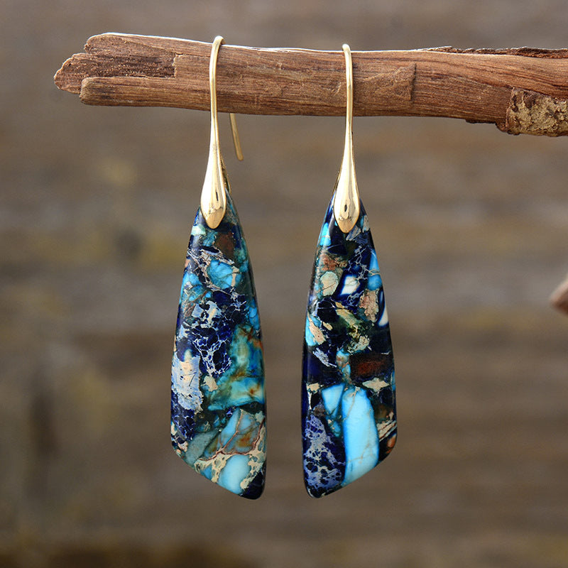 Geometric pendant earrings earrings jewelry