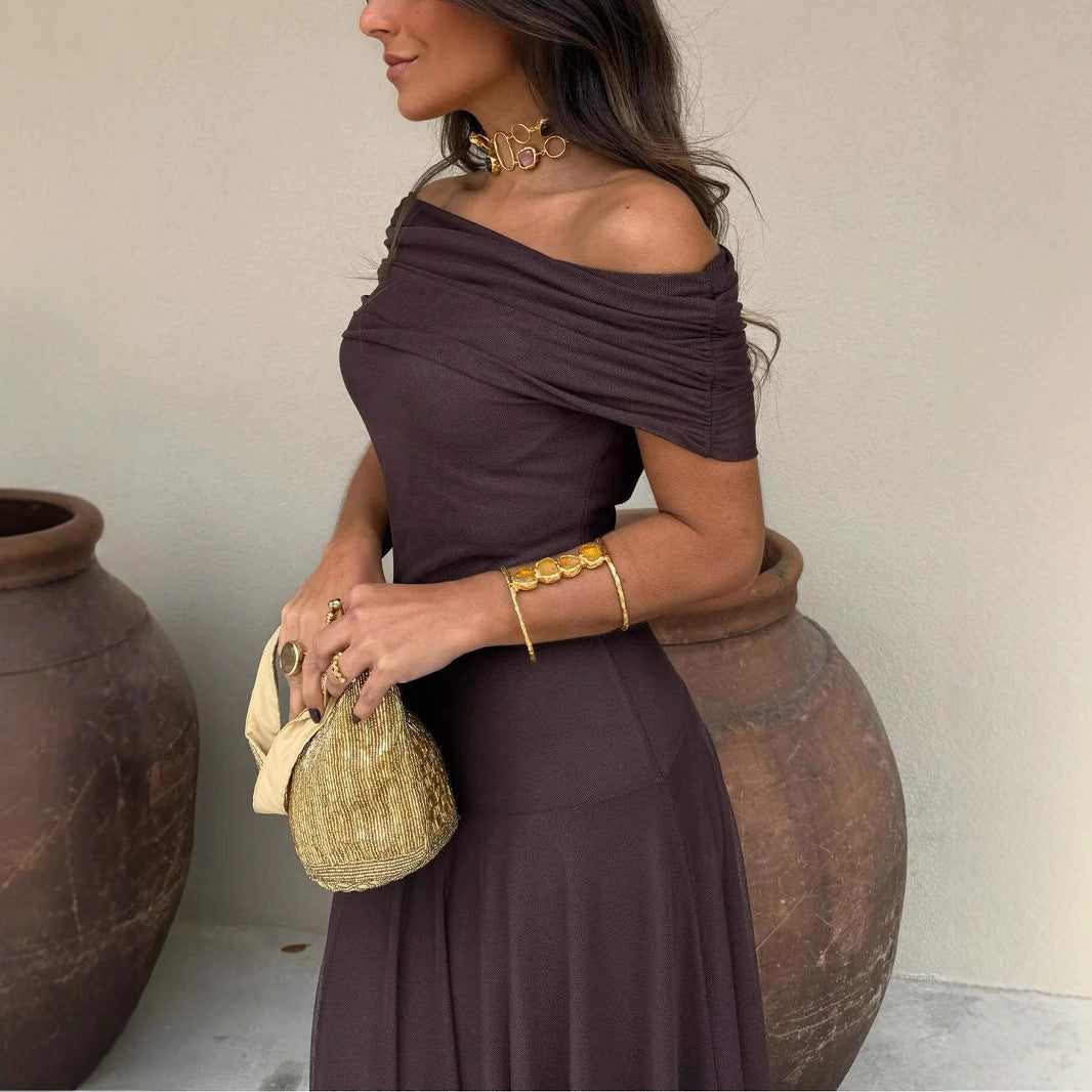 Siena Mesh Panel Dress