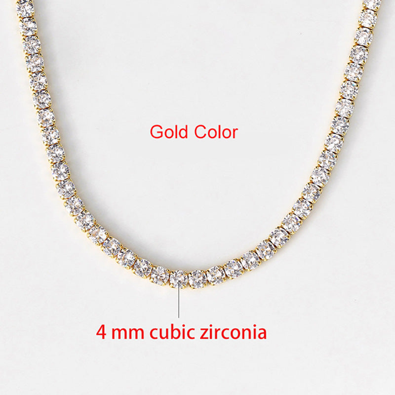 Sparkling Rhinestone Collar Necklace