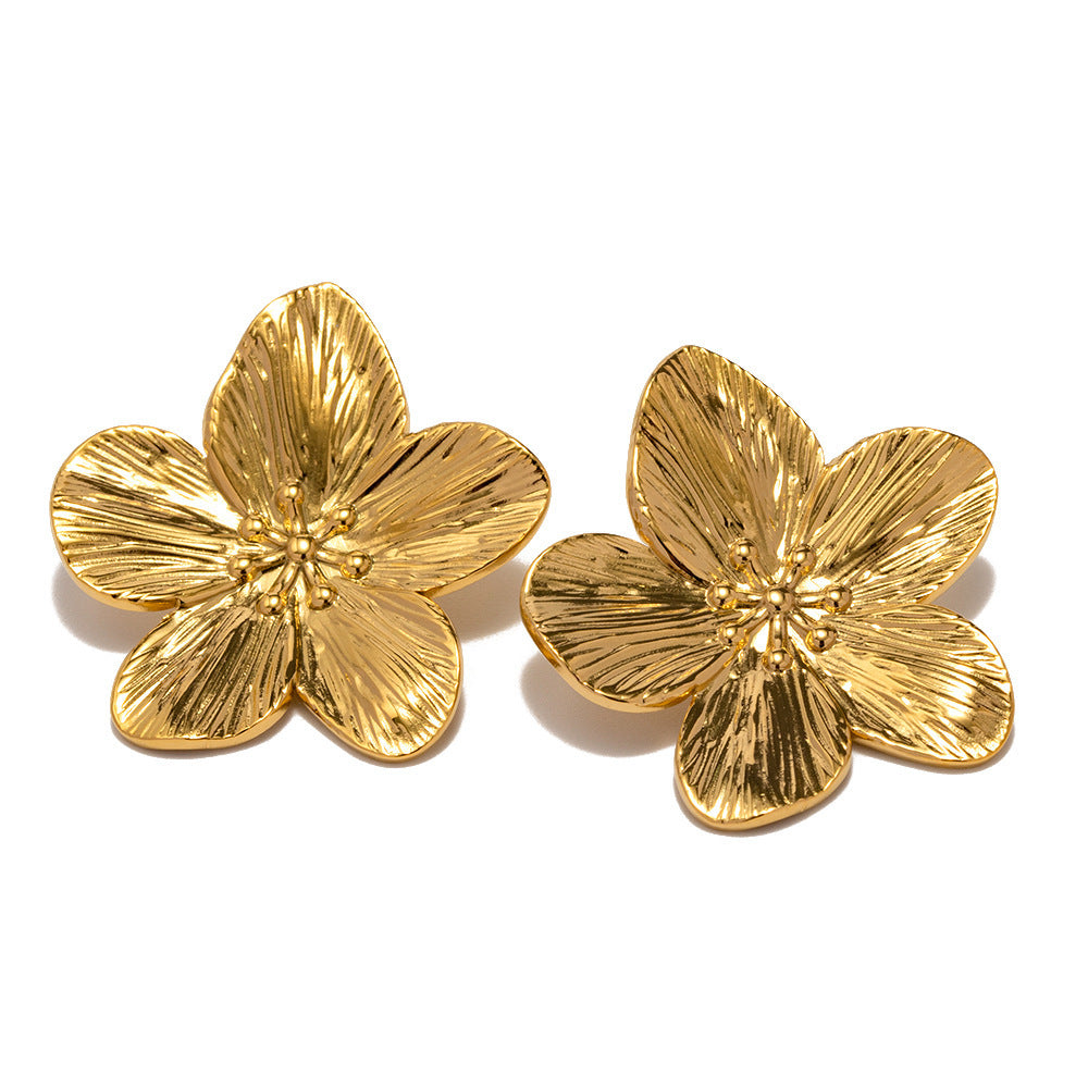 Geometric Petal Earrings