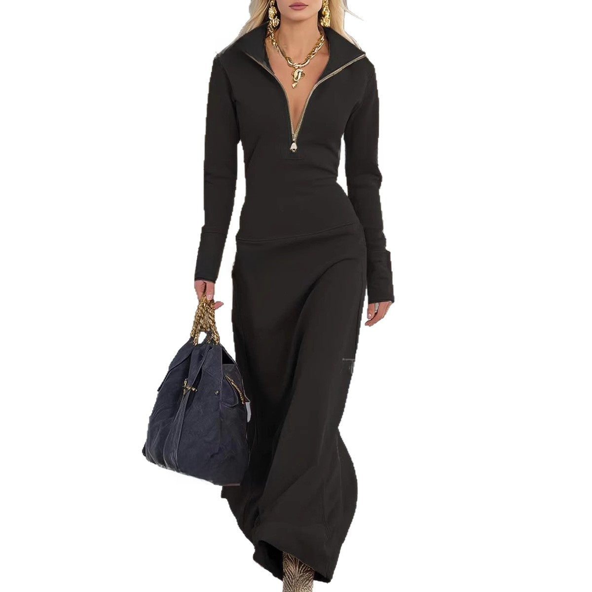 Harper Half-Zip Polo Dress