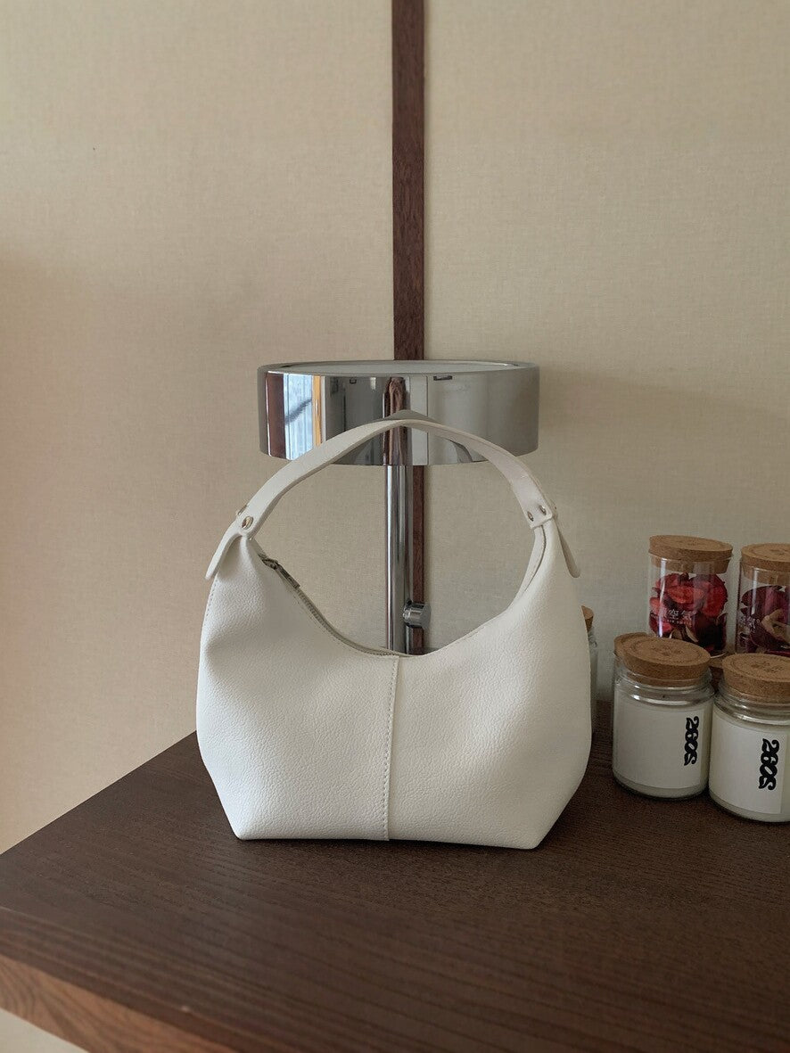 Elara Croc-Texture Handbag