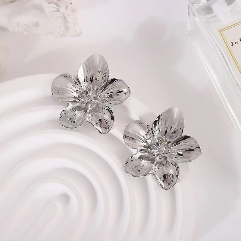 Geometric Petal Earrings