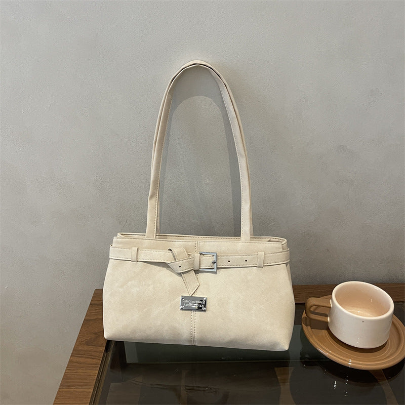 Nora Textured Shoulder Bag