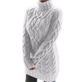 Evelyn Cable-Knit Sweater Dress
