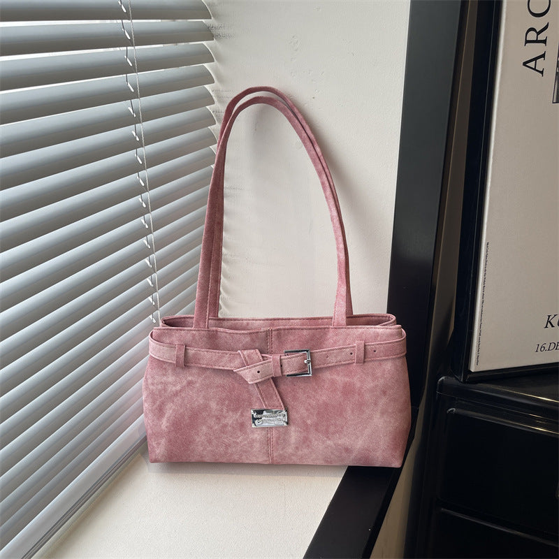 Nora Textured Shoulder Bag