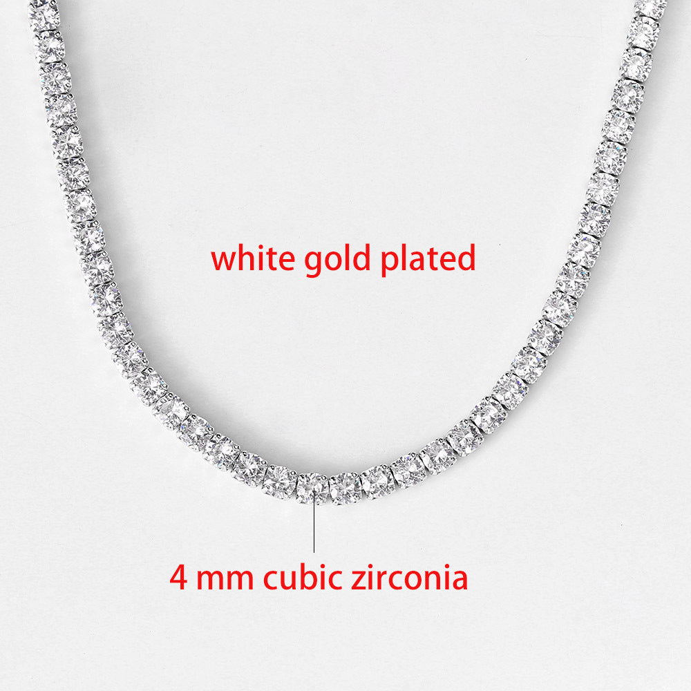 Sparkling Rhinestone Collar Necklace