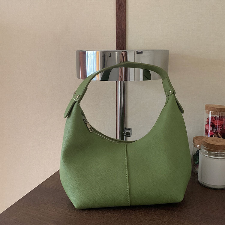 Elara Croc-Texture Handbag