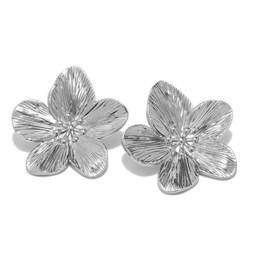 Geometric Petal Earrings