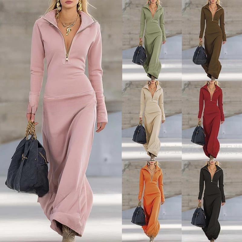Harper Half-Zip Polo Dress