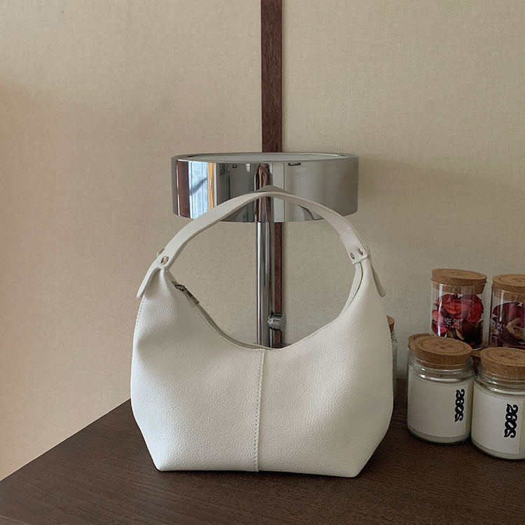 Elara Croc-Texture Handbag