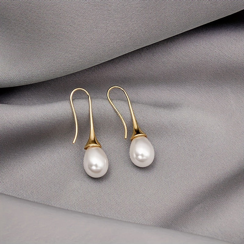Vintage Pearl Drop Earrings