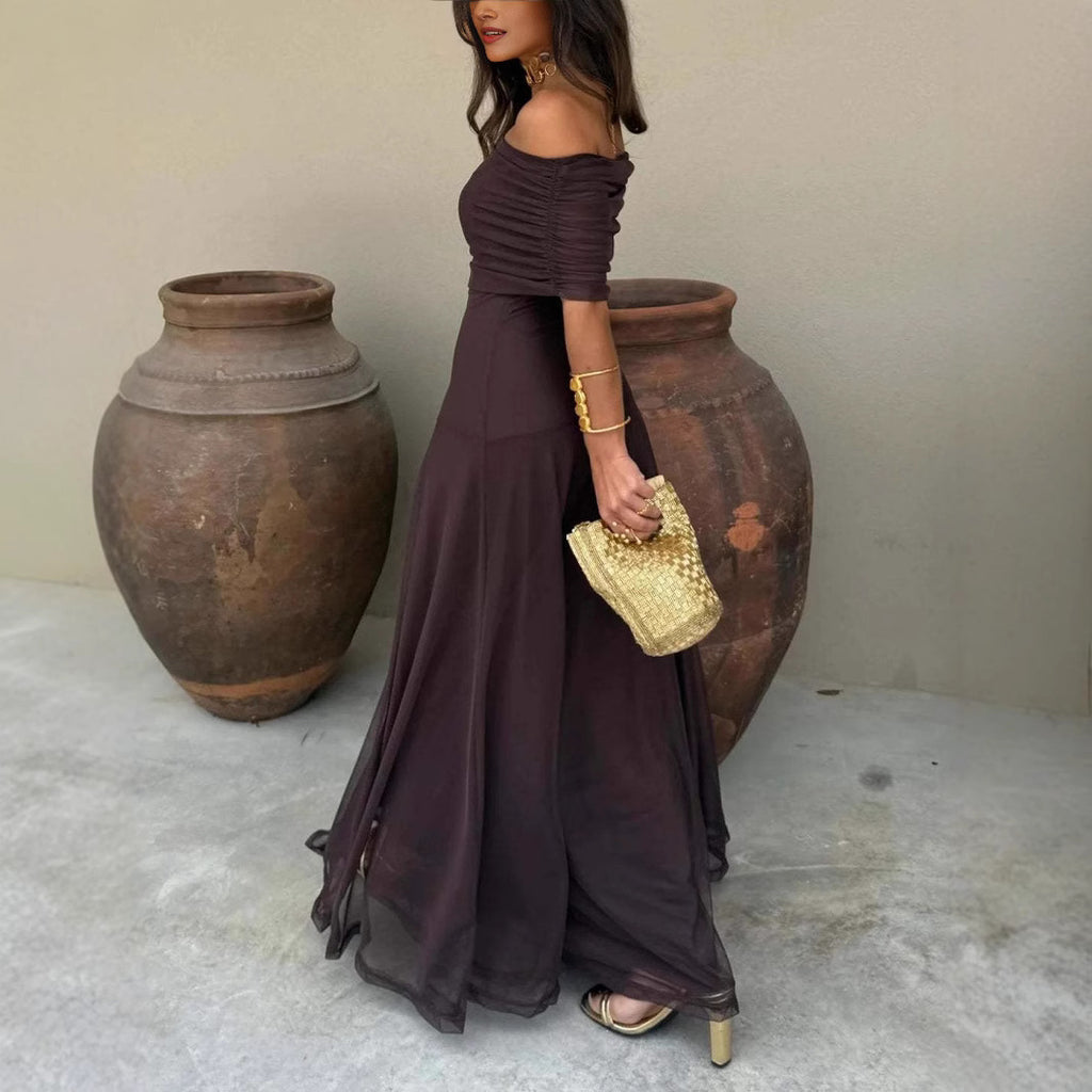 Siena Mesh Panel Dress