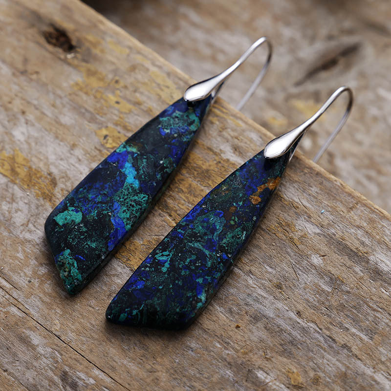 Natural-Stone Earrings by Sheila