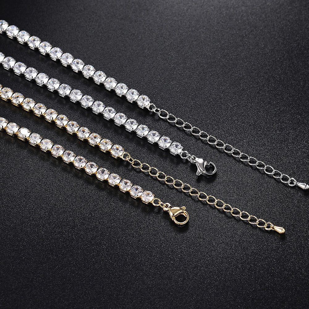 Sparkling Rhinestone Collar Necklace